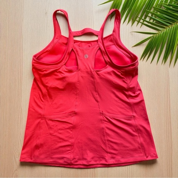 Athleta Coral Built-In Bra Racerback Tank Top - XL - Picture 7 of 15